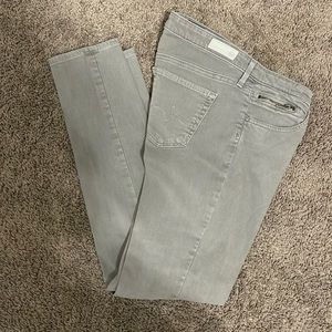 AG Slim straight jeans - Grey